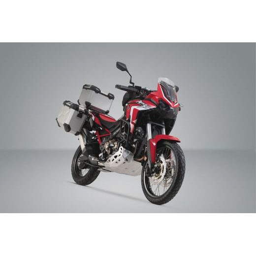 SW MOTECH ADVENTURE SET LUGGAGE SILVER. HONDA CRF1100L (19-21).