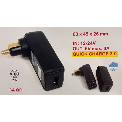 SW MOTECH USB 9 NABÍJEČKA MAX. 3A