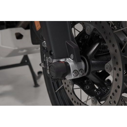 SW MOTECH PADACÍ PROTEKTORY NA PŘEDNÍ OSU BMW F750GS, F850GS/ADV, F900R/XR.