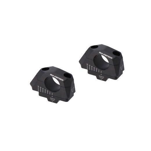 SW MOTECH VARIABILNÍ ZVÝŠENÍ ŘÍDÍTEK O PRŮMĚRU 32MM, H 32, ČERNÉ