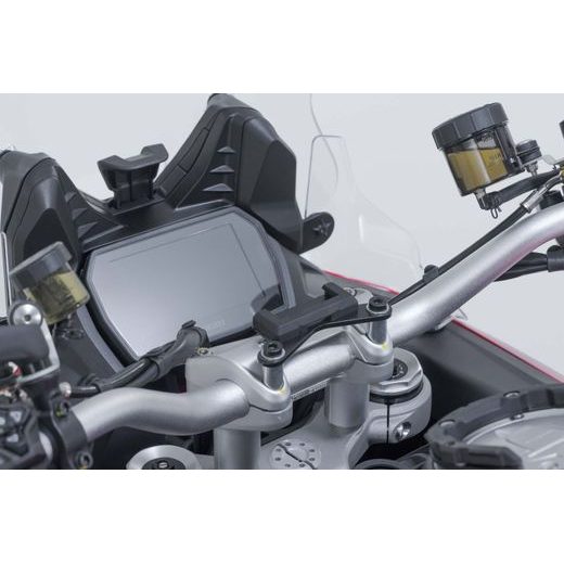 SW MOTECH GPS DRŽÁK NA ŘÍDÍTKA DUCATI MULTISTRADA V4 (20-), V2 (24-).