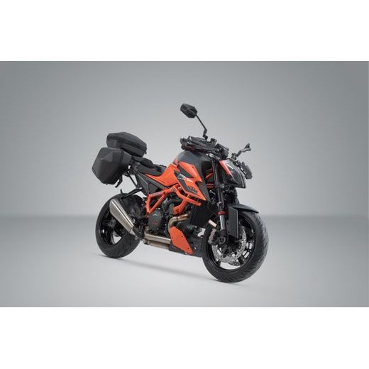SW MOTECH URBAN ABS TOP CASE SYSTEM BLACK. KTM 1290 SUPER DUKE R (19-).