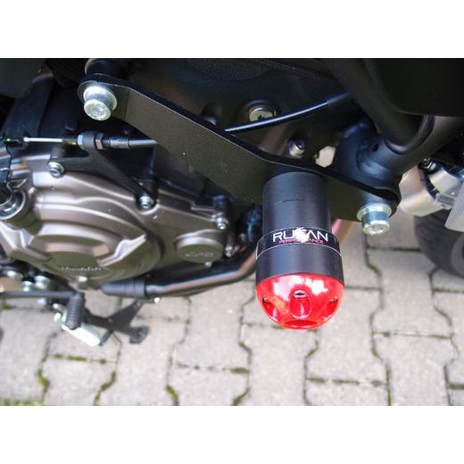 PROTEKTORY NA RÁM SLIDER - YAMAHA MT-07 / XSR / TRACER - DVOUBODOVÁ SADA ´14-X