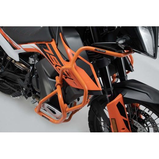 SW MOTECH HORNÍ PADACÍ RÁMY ORANGE. KTM 790 ADVENTURE/ 790 ADVENTURE R (19-).