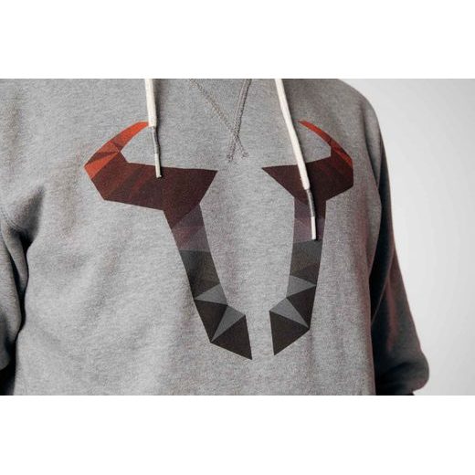 SW MOTECH HOODIE STREET LINE. GREY. UNISEX. SIZE 2XL.