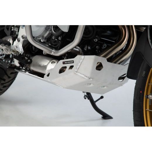 SW MOTECH KRYT MOTORU STŘÍBRNÝ BMW F850 GS ADV. (18-20). POUZE PRO EURO 4