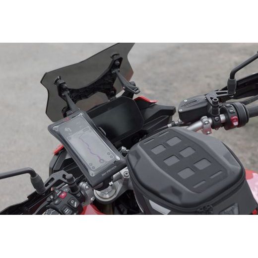 SW MOTECH UNIVERSAL GPS MOUNT KIT S SMARTPHONE DRYBAG. VČ. 2" KLEMA, DRŽÁK NA ŘÍDÍTKA /ZRCÁTKO