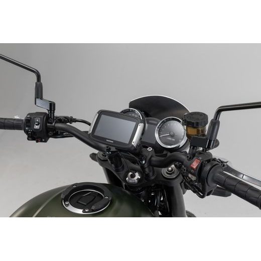 SW MOTECH GPS DRŽÁK PRO KOKPIT ČERNÝ. KAWASAKI Z900RS (17-).