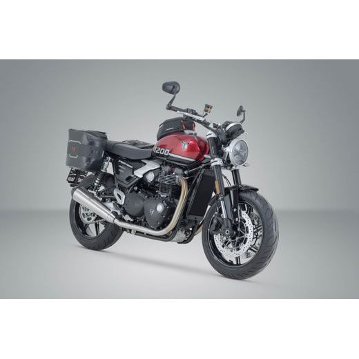 SW MOTECH SIDE BAG WP SYSTEM V-LOC 11/11 L. TRIUMPH SPEED TWIN 1200 (18-).