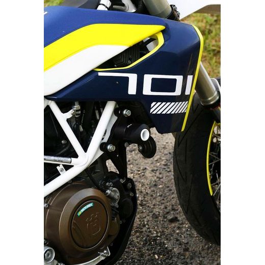 PROTEKTORY NA RÁM SLIDER - HUSQVARNA 701 + KTM 690 SMC-R