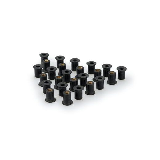 WELLNUTS PUIG 0714N ČERNÝ M5 (25PCS)