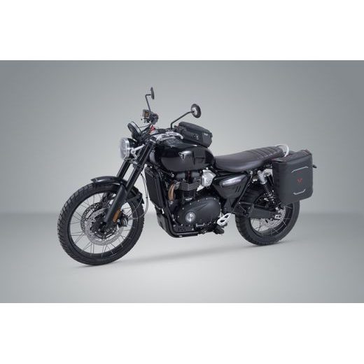 SW MOTECH SIDE BAG WP SYSTEM V-LOC 16 L. SCRAMBLER 1200 XC/XE (18-), X/XE (23-).