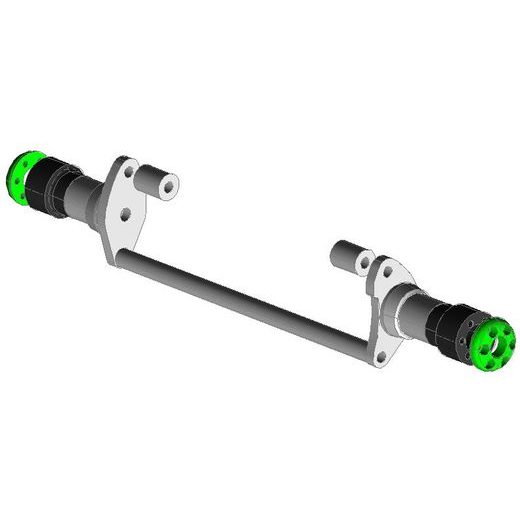 PROTEKTORY NA RÁM CLASIC - KAWASAKI Z 1000 / Z 750 ´X-06