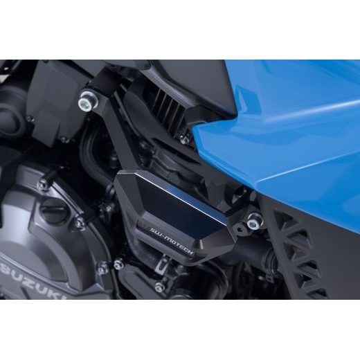 SW MOTECH CRASH PAD HOLDER BLACK. SUZUKI GSX-8S (22-).