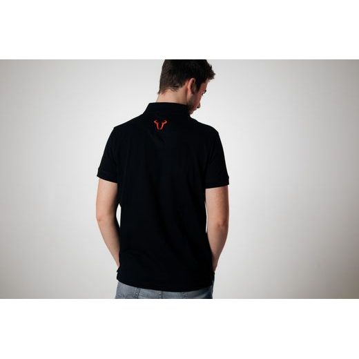 SW MOTECH TEAM POLO SHIRT CORE LINE. BLACK. MEN. SIZE S.