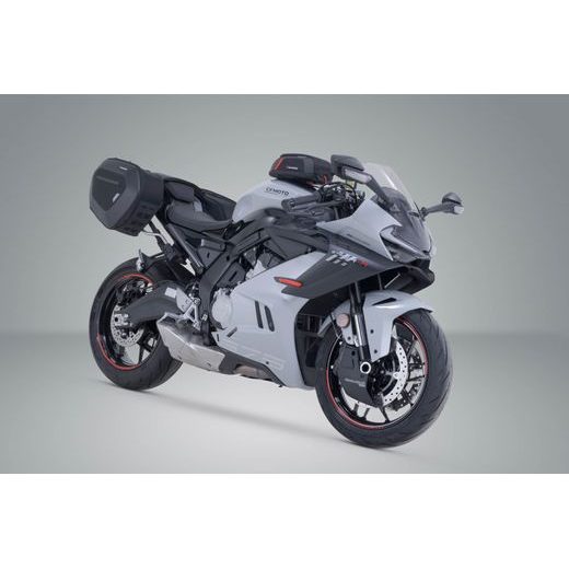SW MOTECH PRO BLAZE H SADDLEBAG SET BLACK. CFMOTO 675SR-R (25-).