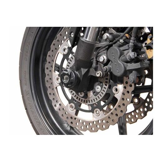 SW MOTECH PADACÍ PROTEKTOR NA PŘEDNÍ OSU KAWASAKI VERSYS (10-14).