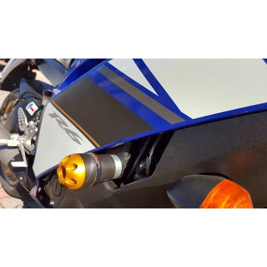 PROTEKTORY NA RÁM SLIDER - YAMAHA YZF-R6 ´08-16