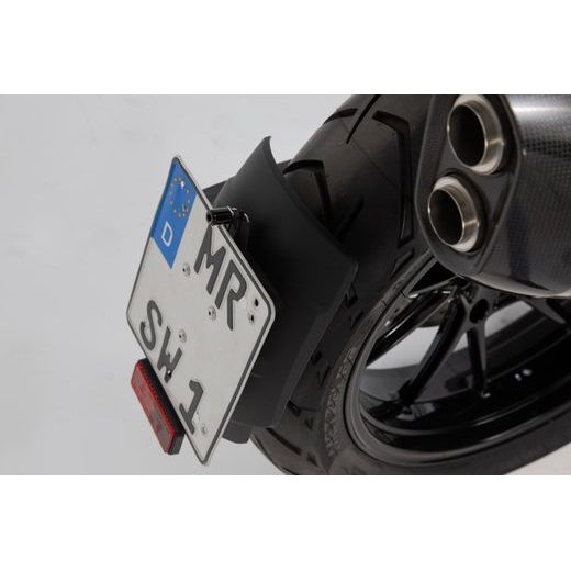 SW MOTECH DRŽÁK SPZ ČERNÁ. BMW R 1200 GS (13-).