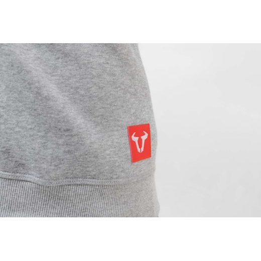 SW MOTECH MIKINA ŠEDÁ. SIZE XL.