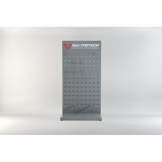 SW MOTECH SALES DISPLAY - ROOM WITH EQUIPMENT THEMA: WATERPROOF AND ACCESSORIES.