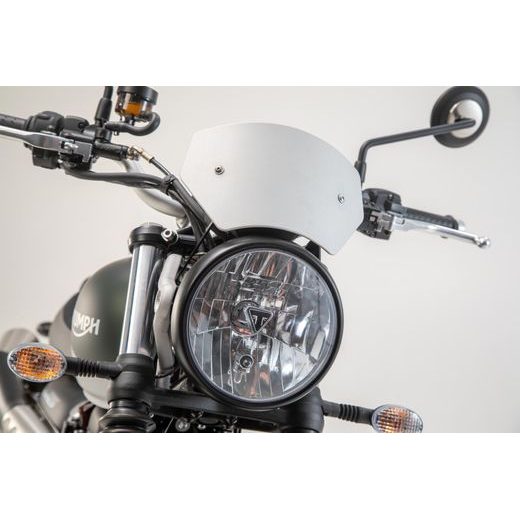 SW MOTECH PŘEDNÍ ŠTÍTEK STŘÍBRNÝ, TRIUMPH STREET SCRAMBLER 900 (16-).