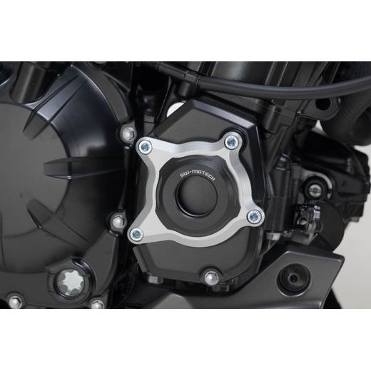 SW MOTECH PROTEKTOR MOTORU ČERNÁ/STŘÍBRNÁ BLACK/SILVER. KAWASAKI Z900 MODELS (16-).