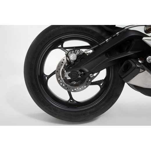 SW MOTECH PADACÍ PROTEKTORY NA ZADNÍ OSU YAMAHA YZF-R1 (15-) / MT-10 (16-).