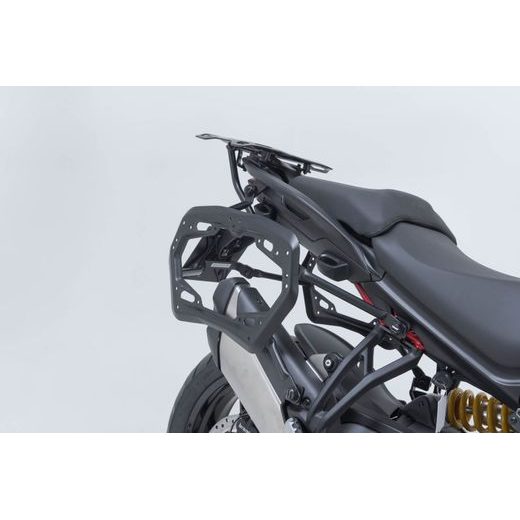SW MOTECH TRAX ADV ALUMINUM CASE SYSTEM SILVER. 45/45 L. DUCATI MULTISTRADA V2/V2S (24-).