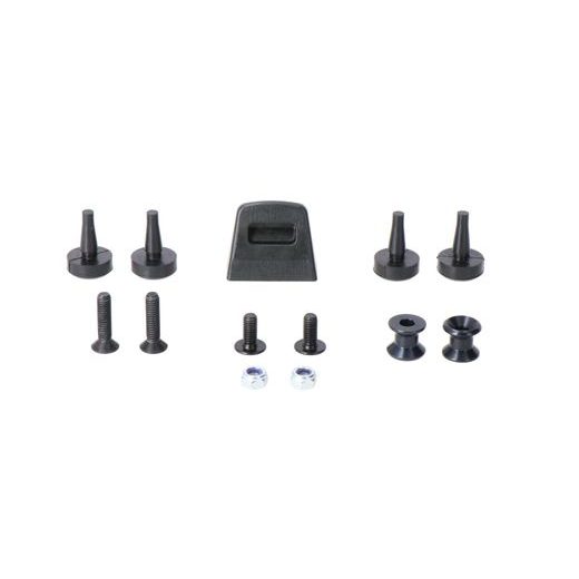 SW MOTECH ADAPTER KIT PRO ADVENTURE-RACK PRO GIVI/KAPPA MONOKEY ČERNÝ