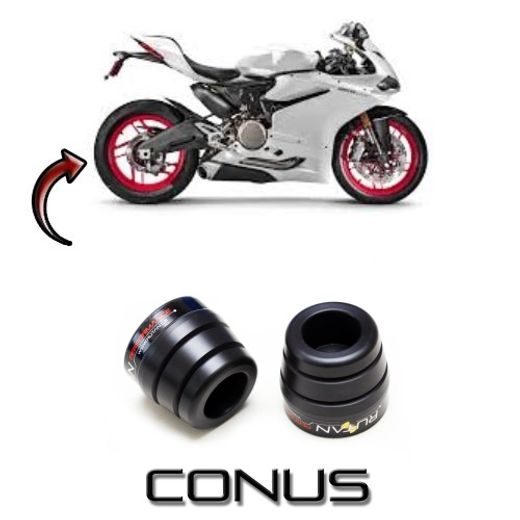 PROTEKTORY DO PŘEDNÍ OSY CLASIC - YAMAHA FJR 1300 ´01-05