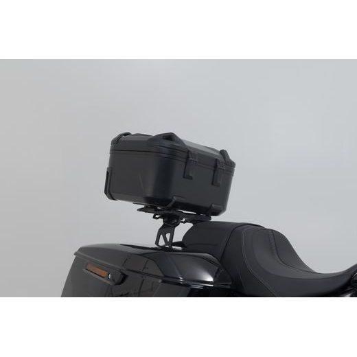 SW MOTECH DUSC L TOP CASE SYSTEM BLACK. 41 L. HARLEY-DAVIDSON ROAD GLIDE (24-).