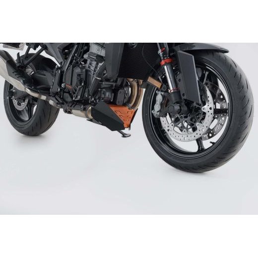 SW MOTECH PŘEDNÍ SPOILER ORANGE/BLACK. KTM 990 DUKE (23-).