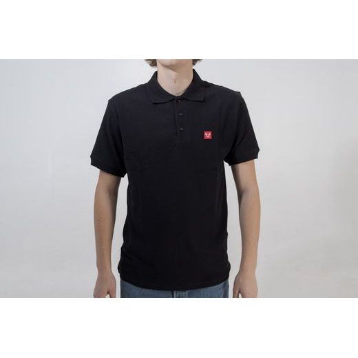SW MOTECH POLO SHIRT CORE LINE. BLACK. MEN. SIZE S.