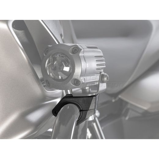 SW MOTECH OBJÍMKY NA PADACÍ RÁMY PRŮMĚRŮ: 22MM,24MM,26MM,28MM PRO PŘÍDAVNÁ SVĚTLA,(PÁR)