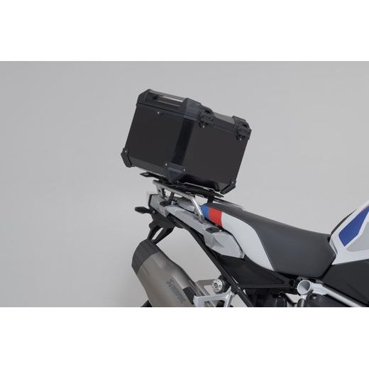 SW MOTECH TRAX ADV TOP CASE SYSTEM STŘÍBRNÝ BMW R 1250 GS / ADV (21-) S RALLYE SEDADLEM