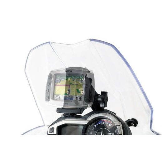 SW MOTECH GPS DRŽÁK PRO KOKPIT BLACK. TRIUMPH TIGER 800/800 XC, XR (10-17).