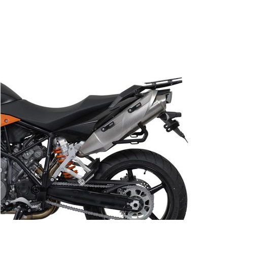 SW MOTECH TRAX ADV SADA SILVER. 45/45 L. KTM 990 SM / SM-T / SM R / 950