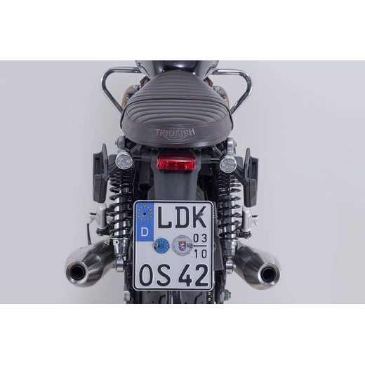 SW MOTECH LEGEND GEAR SIDE BAG SYSTEM V-LOC 11/11 L. STREET TWIN/CUP 900, SPEED TWIN 900.