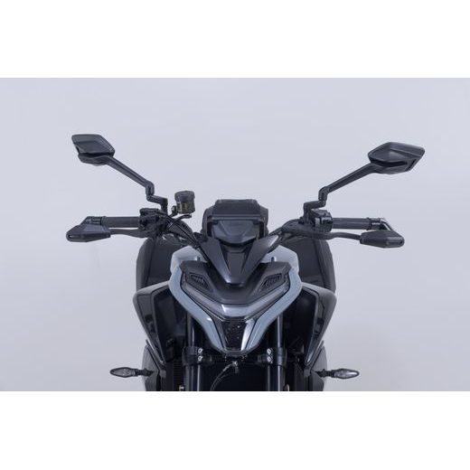 SW MOTECH LEVER GUARDS WITH WIND PROTECTION BLACK. CFMOTO 675NK (25-).