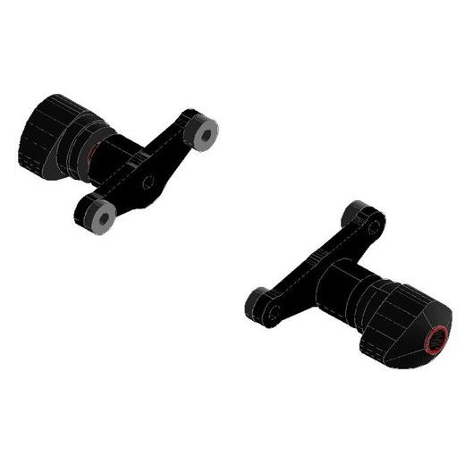 PROTEKTORY NA RÁM SLIDER - HUSQVARNA 701 + KTM 690 SMC-R