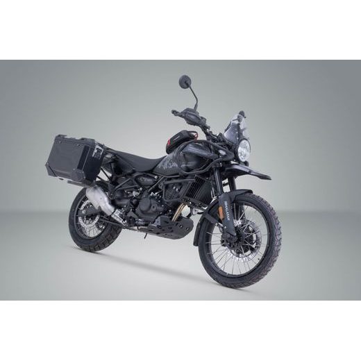 SW MOTECH TRAX ADV ALUMINIUM CASE SYSTEM BLACK. 37/37 L. HIMALAYAN 450 RALLY (25-).
