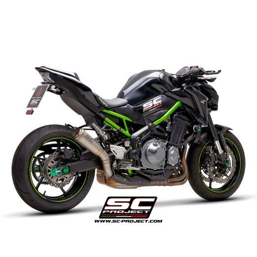 VÝFUKOVÝ SYSTÉM SC PROJECT PRO KAWASAKI - Z 900 A2 (2017 - 2020) - EURO 4 - S1-GP MUFFLER, TITANIUM