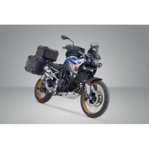 SW MOTECH ADVENTURE SET DUSC BLACK. TRIUMPH TIGER 800 MODELS (10-).