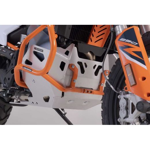 SW MOTECH KRYT MOTORU SRŘÍBRNÝ KTM 790 ADV / R (19-), 890 ADV / R (20-).