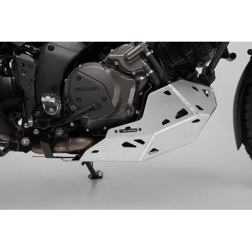 SW MOTECH KRYT MOTORU ČERNO/STŘÍBRNÝ, SUZUKI V-STROM 1050 (19-) MONTÁŽ BEZ PADACÍHO RÁMU