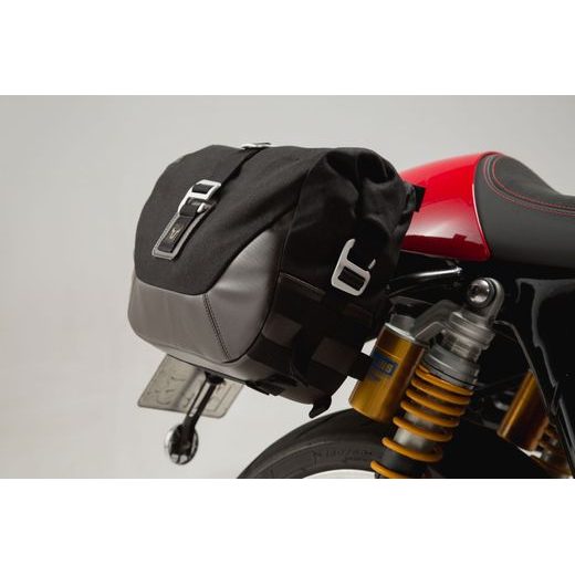 SW MOTECH LEGENDY GEAR TAŠKY SADA BOČNÍCH - BLACK EDITION TRIUMPH THRUXTON 1200 (16-).
