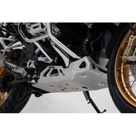 SW MOTECH ENGINE GUARD SILVER. BMW R 1250 GS / RALLYE (18-).