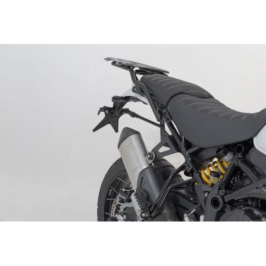 SW MOTECH PRO BOČNÍ NOSIČ US MODEL BLACK. DUCATI DESERTX (22-).