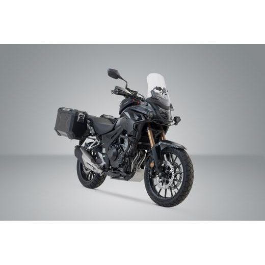 SW MOTECH TRAX ADV KUFRY SADA ČERNÁ. 37/37 L. CB500X, CB500F / CBR500R (-15),NX500.